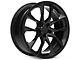 Magnetic Style Black Wheel and Falken Azenis FK510 Performance Tire Kit; 20x8.5 (15-23 Mustang GT, EcoBoost, V6)