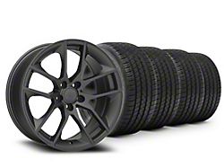 20x8.5 Magnetic Style Wheel & Lionhart All-Season LH-Five Tire Package (15-23 Mustang GT, EcoBoost, V6)