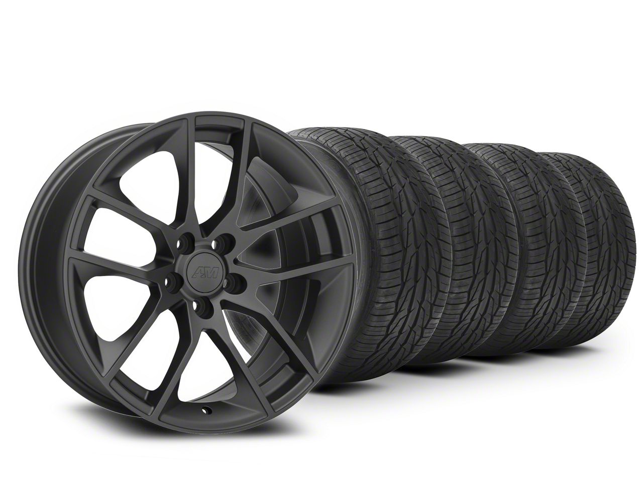 Mustang 19x8.5 Magnetic Style Wheel & Sumitomo High