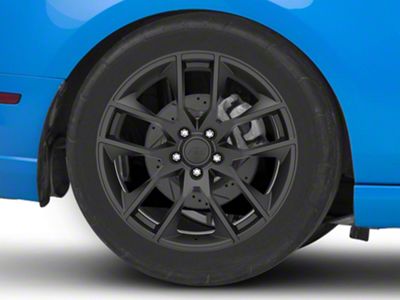 Magnetic Style Charcoal Wheel; Rear Only; 19x10 (10-14 Mustang)