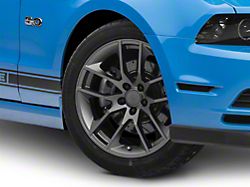 Magnetic Style Charcoal Wheel; 19x8.5; 30mm Offset (10-14 Mustang)
