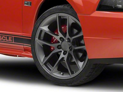 Magnetic Style Charcoal Wheel; 19x8.5; 30mm Offset (99-04 Mustang)