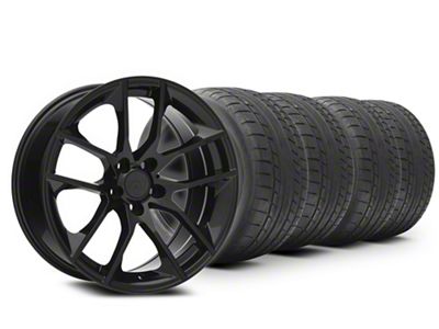 19x8.5 Magnetic Style Wheel & Mickey Thompson Street Comp Tire Package (15-23 Mustang GT, EcoBoost, V6)