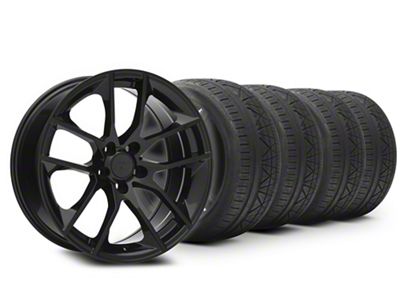 19x8.5 Magnetic Style Wheel & NITTO High Performance INVO Tire Package (15-23 Mustang GT, EcoBoost, V6)