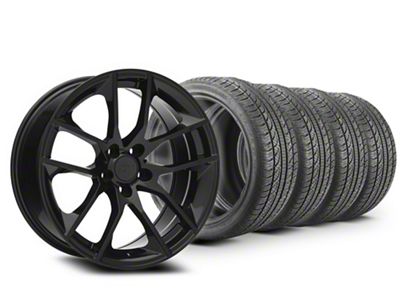 19x8.5 Magnetic Style Wheel & Pirelli All-Season P Zero Nero Tire Package (05-09 Mustang)