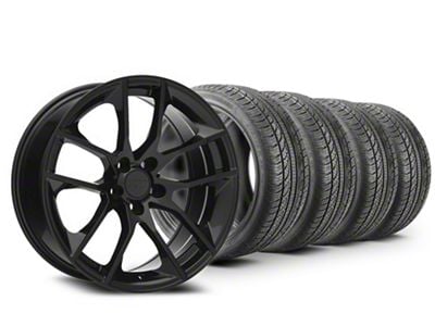 19x8.5 Magnetic Style Wheel & Pirelli All-Season P Zero Nero Tire Package (15-23 Mustang GT, EcoBoost, V6)