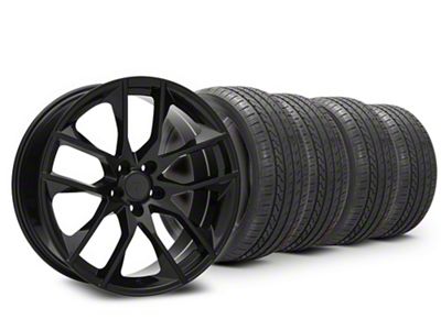 20x8.5 Magnetic Style Wheel & Lexani High Performance LX-Twenty Tire Package (15-23 Mustang GT, EcoBoost, V6)