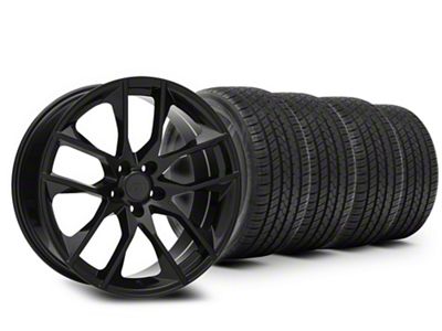 20x8.5 Magnetic Style Wheel & Lionhart All-Season LH-Five Tire Package (15-23 Mustang GT, EcoBoost, V6)