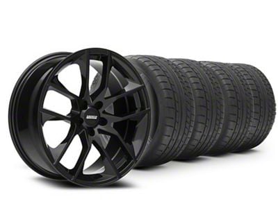 20x8.5 Magnetic Style Wheel & Mickey Thompson Street Comp Tire Package (10-14 Mustang)