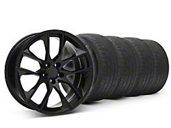 20x8.5 Magnetic Style Wheel & NITTO High Performance NT555 G2 Tire Package (15-23 Mustang GT, EcoBoost, V6)