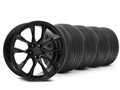 20x8.5 Magnetic Style Wheel & Sumitomo High Performance HTR Z5 Tire Package (10-14 Mustang)