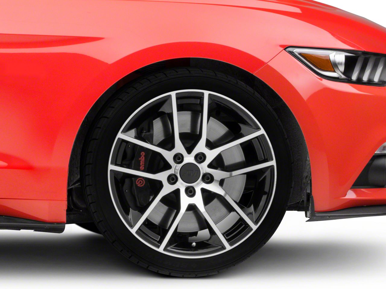 Mustang 20x8.5 Magnetic Style Wheel & Lionhart All-Season LH