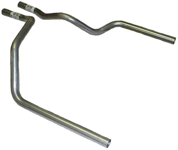 Mustang Mandrel Bent Tail Pipe; Passenger Side; 2.50-Inch (99-04