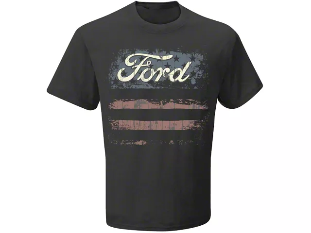 Men's Ford American Faded Flag