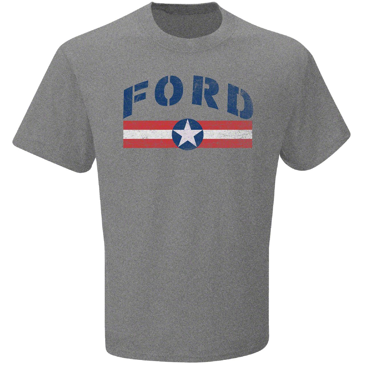 Mustang Men's Ford American Flag T-Shirt - Free Shipping