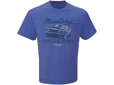 Men's Mustang T-Shirt Ride The Pony