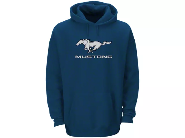 Men's Navy Mustang Hoodie