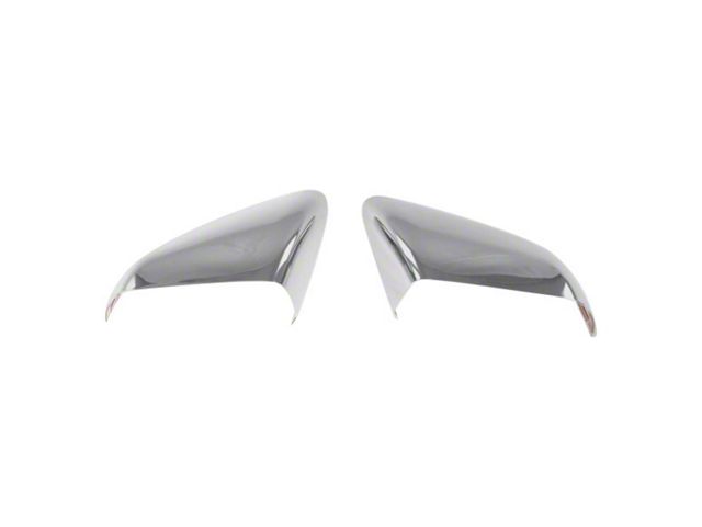Mirror Covers; Chrome (15-23 Mustang)
