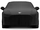 Moda SuperStretch Indoor Car Cover with Running Pony Logo; Black (10-23 Mustang)