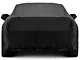 Moda SuperStretch Indoor Car Cover with Running Pony Logo; Black (10-23 Mustang)