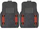 Molded Front Floor Mats with Cleveland Browns Logo (Universal; Some Adaptation May Be Required)