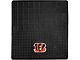 Molded Trunk Mat with Cincinnati Bengals Logo (Universal; Some Adaptation May Be Required)