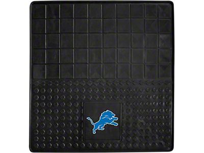 Molded Trunk Mat with Detroit Lions Logo (Universal; Some Adaptation May Be Required)