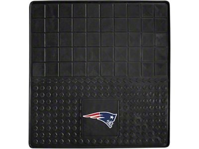 Molded Trunk Mat with New England Patriots Logo (Universal; Some Adaptation May Be Required)