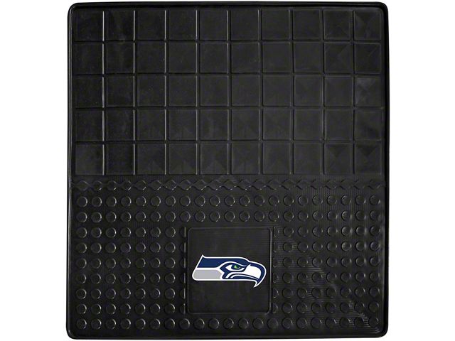 Molded Trunk Mat with Seattle Seahawks Logo (Universal; Some Adaptation May Be Required)