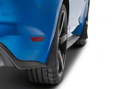 Mud Flaps; Front and Rear (15-23 Mustang)