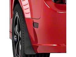 Mud Flaps; Front and Rear; Textured Black (05-09 Mustang GT, V6)