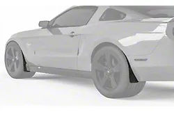 Mud Flaps; Front and Rear; Urban Camo Vinyl (10-14 Mustang)