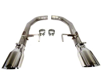 Muffler Delete Axle-Back Exhaust with Polished Tips (15-17 Mustang GT)