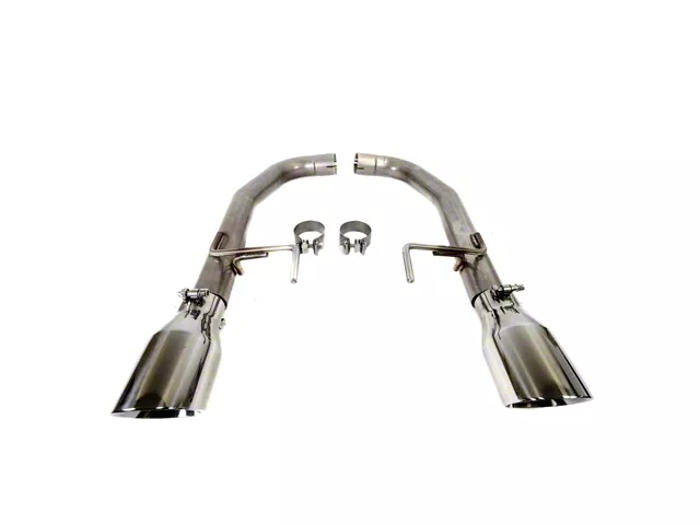 Muffler Delete Axle-Back Exhaust with Polished Tips (15-17 Mustang GT)