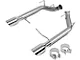 Muffler Delete Axle-Back Exhaust System with Polished Tips (15-23 Mustang EcoBoost w/o Active Exhaust)