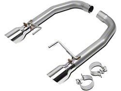 Muffler Delete Axle-Back Exhaust System with Polished Tips (15-17 Mustang GT)