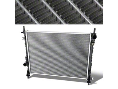 OE Style Aluminum Radiator (15-19 Mustang GT w/o Performance Pack, V6)