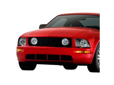 OE Style Headlight; Black Housing; Clear Lens; Passenger Side (05-09 Mustang w/ Factory Halogen Headlights, Excluding GT500)