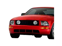 OE Style Headlight; Black Housing; Clear Lens; Passenger Side (05-09 Mustang w/ Factory Halogen Headlights, Excluding GT500)