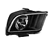 OE Style Headlight; Black Housing; Clear Lens; Passenger Side (05-09 Mustang w/ Factory Halogen Headlights, Excluding GT500)
