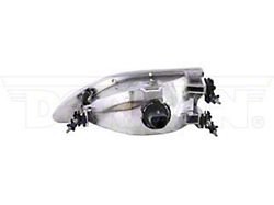 OE Style Headlight; Chrome Housing; Clear Lens; Driver Side (94-98 Mustang)