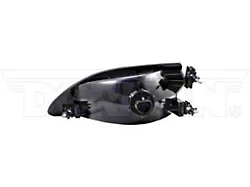 OE Style Headlight; Chrome Housing; Clear Lens; Passenger Side (94-98 Mustang)