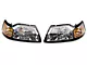 OE Style Headlights; Chrome Housing; Clear Lens (99-04 Mustang)