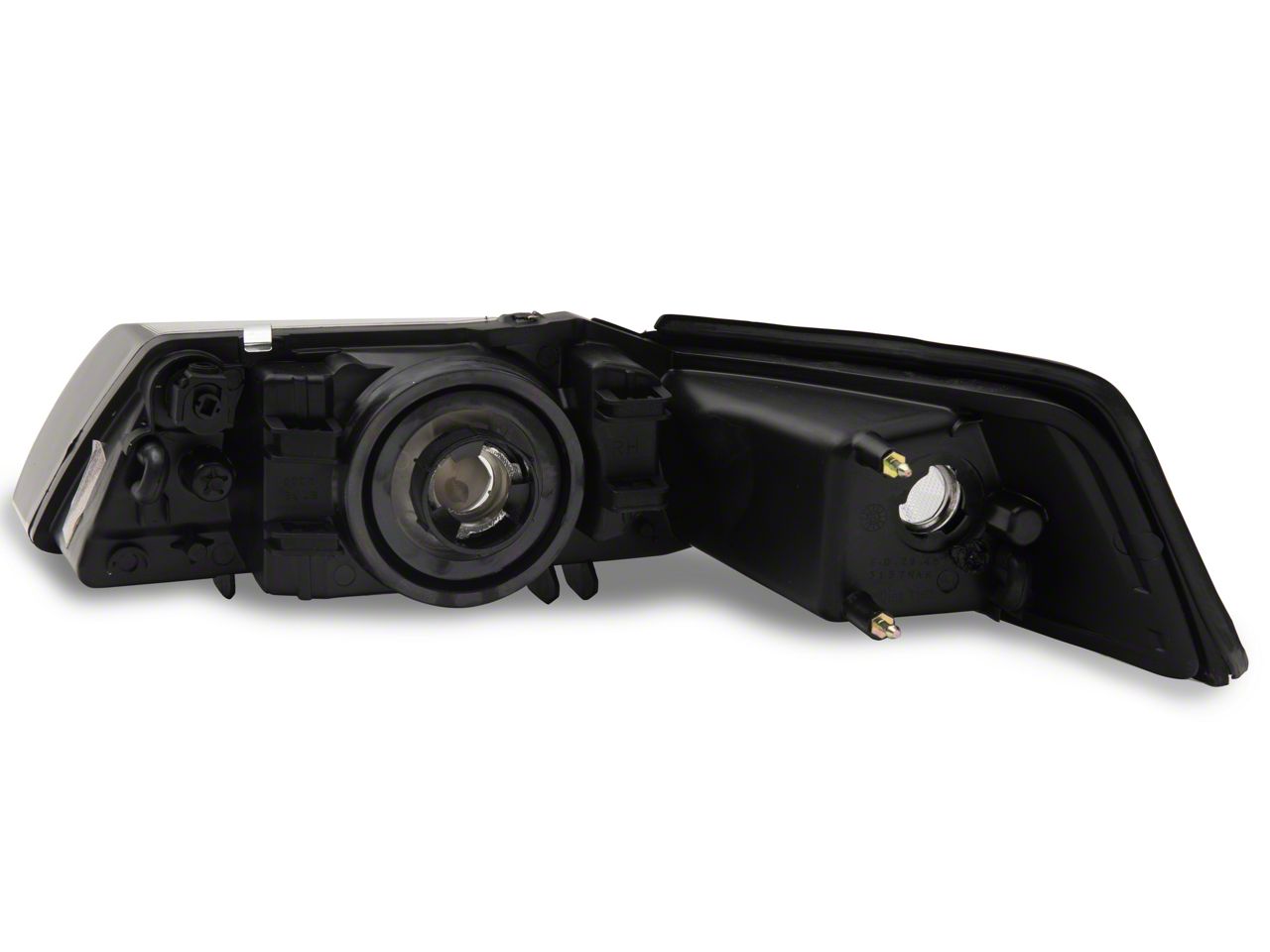 Pair Of Chrome Clear Headlights For 1999-2004 Ford Mustang – DEPO Auto Parts, NIB