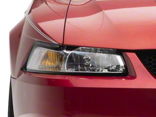Halogen Headlights Chrome Set Fits 1999-2004 Ford Mustang GT Cobra Halogen Headlights Chrome Set Fits 1999-2004 Ford Mustang GT Cobra