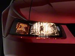 OE Style Headlights; Chrome Housing; Smoked Lens (99-04 Mustang)
