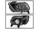 OE Style Projector Headlight; Black Housing; Clear Lens; Driver Side (13-14 Mustang)