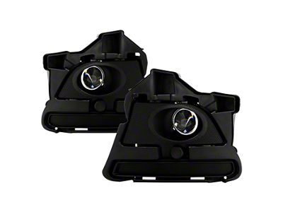 OEM Style Fog Lights with Switch; Clear (13-14 Mustang GT, V6)