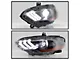 OEM Style Headlight; Black Housing; Clear Lens; Driver Side (18-23 Mustang GT, EcoBoost)