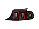 OEM Style Tail Light; Black Housing; Red/Clear Lens; Passenger Side (13-14 Mustang)
